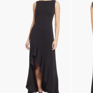 Ruffe Front Sleeveless Gown Vince Camuto